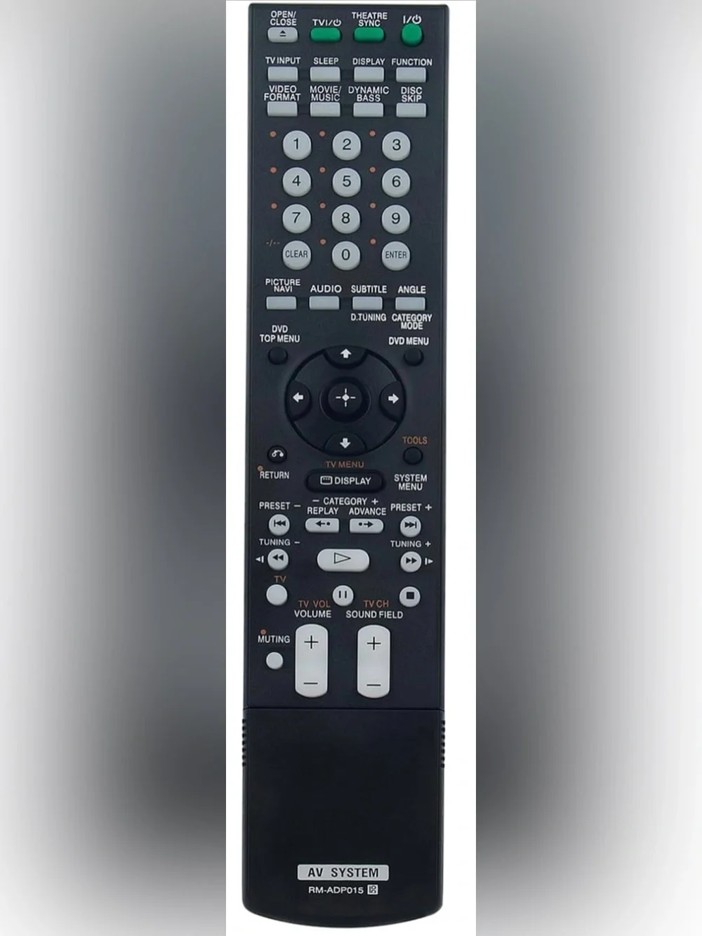 Replace Remote Control Compatible with Sony DVD Player